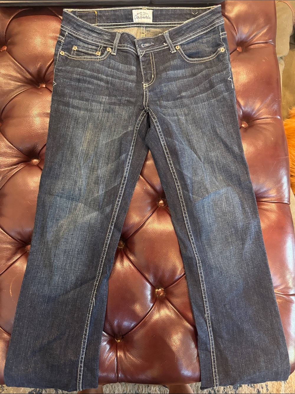 Girls  Dark Blue Denim Jeans